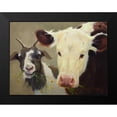 thumbnail image 2 of Hawley, Carolyne 14x12 Black Modern Framed Museum Art Print Titled - Farm Pals I, 2 of 5