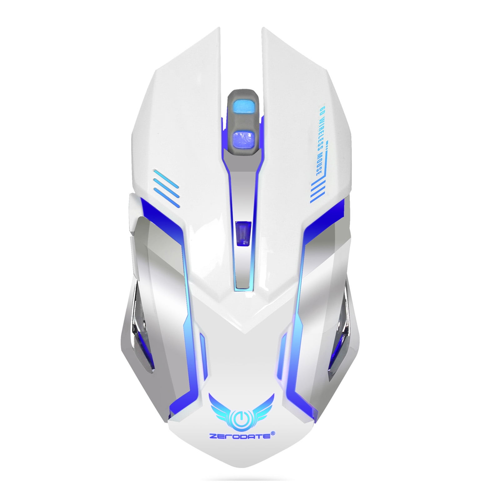 MeterMall Electronics Rechargeable Wireless Mouse Mute Gaming Smooth Office Mouse