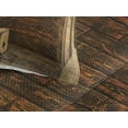 thumbnail image 3 of Ambesonne Music Quilted Coverlet 3 Pcs, Wooden Stage Pub Cafe, King Size, Dark Orange Sand Brown, 3 of 4
