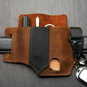 Handmade Multitool Genuine Leather Sheath EDC Pocket Organizer Tool Holder