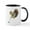 White/Black Inside, variant on CafePress - Golfing Squirrel Mug - 11 oz Ceramic Mug - Novelty Coffee Tea Cup