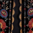 thumbnail image 4 of Women Embroidery Flower Vest Top Waistcoat Sleeveless Open Front Mexican Gilet Vintage Outwear, 4 of 6