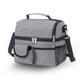 thumbnail image 2 of Bolsa de transporte de alimentos reutilizable Aislamiento térmico Refrigerador de doble capa Saco Capacidad de gran capacidad Organizador de asas Casa Outdoor Grey Sweethay HA010463-01, 2 of 6
