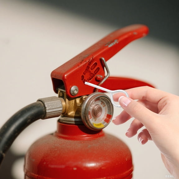 BESTOYARD 100Pcs Safety Coupler Pin Stainless Steel for Users Needing Multiple Fire Extinguishers