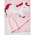 thumbnail image 3 of Conjunto de pijama navideño para niñas, ropa de dormir para bebés, ropa de dormir con estampado de animales, pijama de invierno de manga larga, conjunto de 2 piezas, regalo de Navidad para niños, 3 of 5