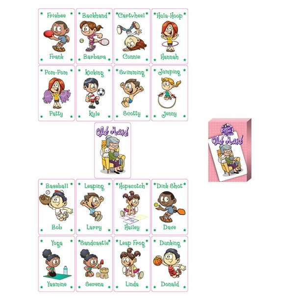 Great Time Games Kids Card Set for Montessori Group Play - Walmart