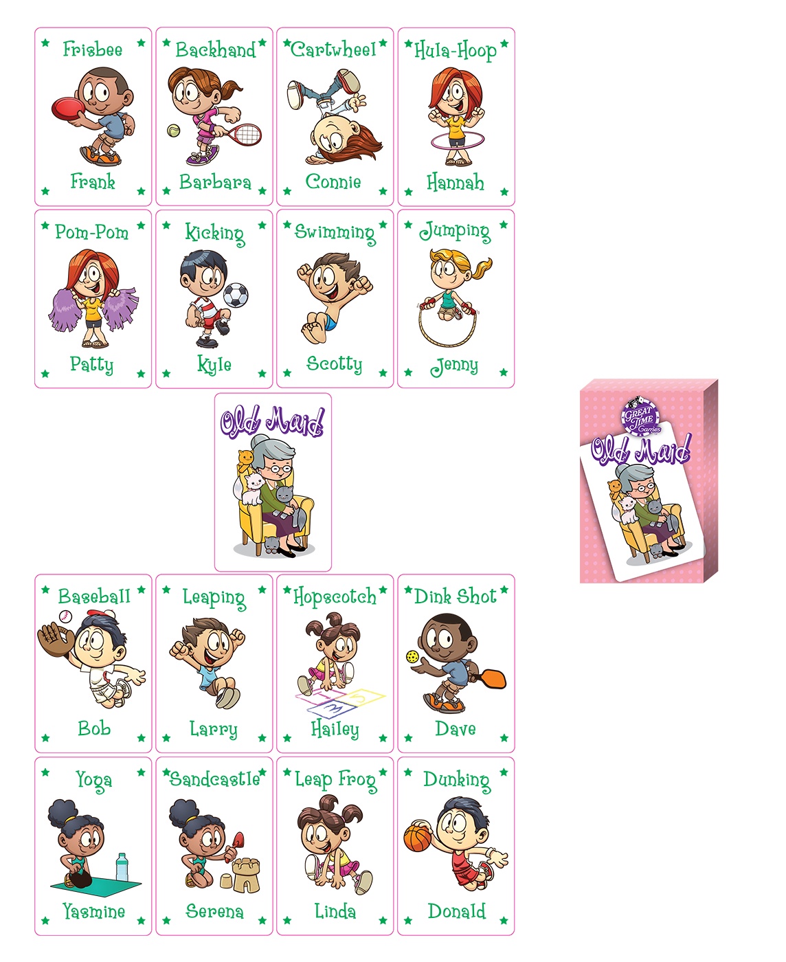 Great Time Games Kids Classic Card Game Set photo 3