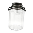 thumbnail image 2 of simhoa Pickle Jar Fermentation Bottle Food Storage Container for Picnic Work Pantry Black 10 L, 2 of 8