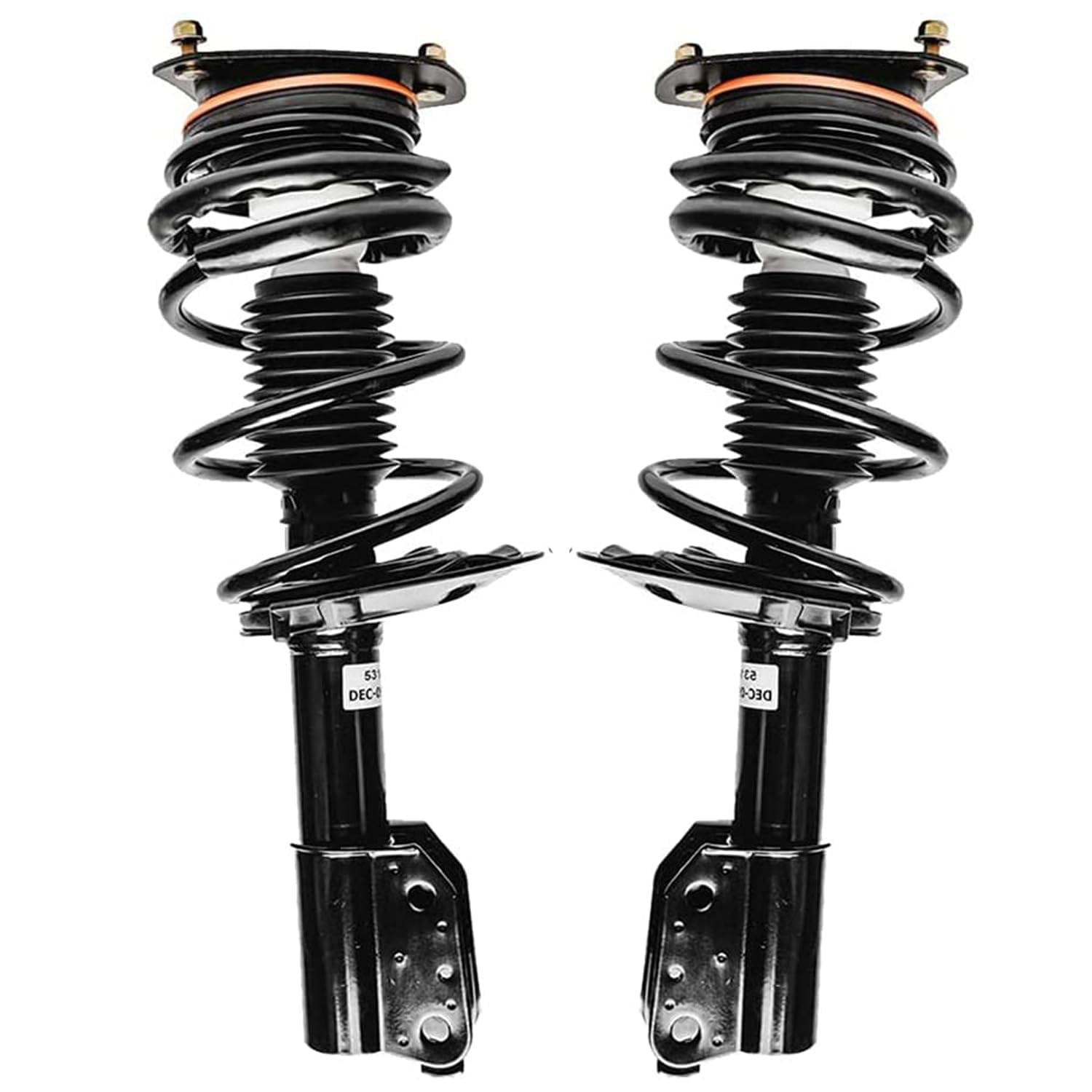 Detroit Axle - Front End 14pc Suspension Kit for Chevy Impala Monte Carlo Buick LaCrosse Regal Century Allure, Struts Control Arms with Ball Joint Tie Rods Boots Front Rear Sway Bars