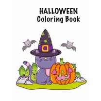 Halloween Coloring Book: Halloween coloring book with Fantasy Creatures for Boys and Girls, Ages 4-8, With: Magic Monsters Candy (Paperback)