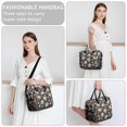 thumbnail image 6 of Pioneer Flower Floral Print Pattern Insulated Leakproof Lunch Box for Women, Large Lunch Bag for Tween Teen Adult, Loncheras Para Mujer for Work Beach Travel Picnic Camping, 6 of 6