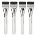 thumbnail image 2 of Flat Liquid  Brush, Skin Friendly 4pcs Flat  Brush  For Daily Use, 2 of 8