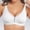 A1_White, variant on Deep V Wireless Lift Bust Shaping Bra Lace Trim Thin Ice Silk Seamless Lifting Bras Comfort Seamless Support Bralette Lightweight Full Supportive Underwear No Underwire Tshirt Bras Beige L