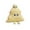 Yellow, variant on Plush Decorative Pillow Tree Shaped Soft Stuffed Cushion with Checkered Pattern Cartoon Face and Star Top for Home Sofa Bed