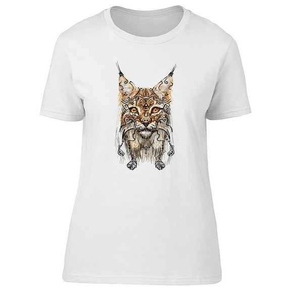 Watercolor Lynx Tee Men's -Image by Shutterstock