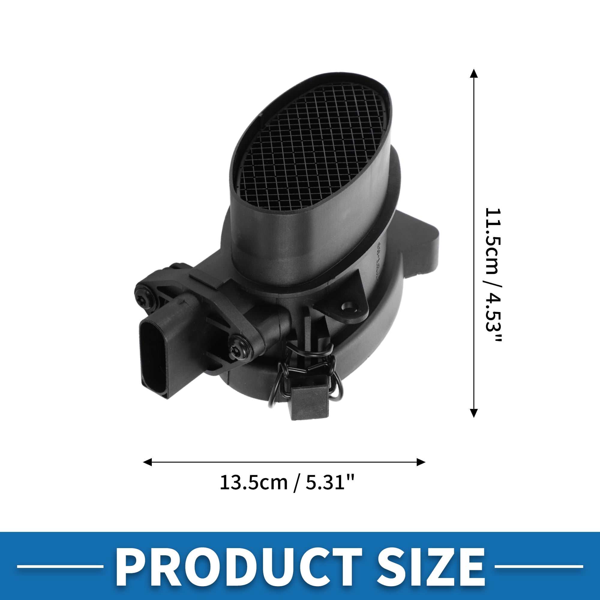 Unique Bargains MAF Sensor Assembly No.13712247592 MAF Mass Air Flow Sensor for Land Rover Freelander for MG ZT Rover 75