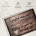 thumbnail image 6 of Elephant Stock Perfect Marriage Quote Wall Art - Horizontal Canvas Wall Art - Living Room Wall Decor - Inspirational And Typography Canvas - Beige And Brown Decor - 12" x 8", 6 of 8