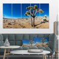 thumbnail image 1 of Arbre de Joshua dans le Désert Ouvert - Impression sur Toile Paysage, 1 of 4