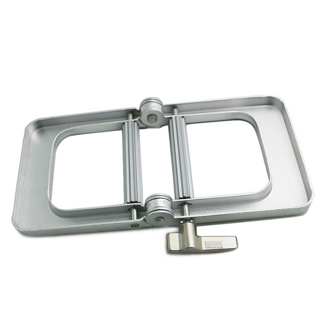 Ruiboury Aluminum Tube Squeezer Tool For Toothpaste Hair Coloring Hand Cream Paint silver