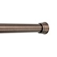 thumbnail image 1 of Tailor & Taylor 1 Inch Decorative Curtain Rod, 96 inches Width Windows Rod with Y Style Bracket with Metal Wall Mount Brackets Finials for Living Room, Kitchen and Windows (Copper), 1 of 1