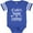 Football Blue and White, variant on Inktastic Valentine Day Cuter Than Cupid Boys or Girls Baby Bodysuit