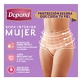 thumbnail image 3 of Ropa Interior Depend Mujer talla CH-MED 15 piezas, 3 of 7