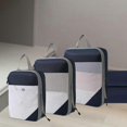 thumbnail image 2 of 4pcs/set Compression Packing Cubes Expandable Storage Travel Luggage Bags Organizer, 2 of 5