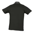 thumbnail image 2 of SOLS - Polo de manga corta para caballero/hombre 100% algodón de primera  Modelo Practice - Verano/ Vacaciones (Blanco/Negro), 2 of 3