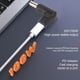 thumbnail image 5 of Adaptador USB Tipo C A 5,5x2,1 Mm, Adaptador USB Tipo C Hembra A CC 100 W PD Chip Inteligente E Mark Eficiente De 90 Grados Ligero Para El Hogar, 5 of 7