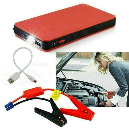 Portable Car Jump Starter Engine Pack Booster Battery Charger 20000mAh Mini Slim USB Power Bank (Best Portable Car Battery Booster)