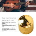 thumbnail image 3 of Bouton de Volume de Guitare, Bouton de Contrôle de Volume de Guitare en Métal 3 Pcs pour la Performance, 3 of 8