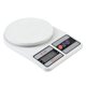 thumbnail image 2 of Báscula digital LCD para cocina SF-400 de 10 kg/1 g, color blanco, 2 of 6