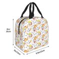 thumbnail image 4 of Kdxio Cute Gnome Summer Print Insulated Lunch Bag,Reusable Tote Lunch Box for Women Men,Leakproof Cooler Lunch Bags for Work Office Travel Picnic, 4 of 6