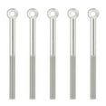 thumbnail image 1 of Uxcell 5Pcs M8x105mm Machinery Lifting Shoulder Eye Bolts Threaded Screw Eyebolt, 1 of 7