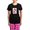 With Pink Pant, variant on CafePress - Happy Christmas Krampus Pajamas - Women's Short Sleeve Print T-Shirt and Pants Dark Cotton Pajama Set