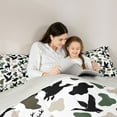 thumbnail image 5 of Feelyou Duck Deer Wildlife Twin Comforter Sets, Rustic Farmhouse Camo Bedding Set, 2-Piece, 5 of 8