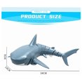 thumbnail image 3 of Juguete De Tiburón A Control Remoto Impermeable Azul Shark tiburon, control, acuatico, 3 of 3