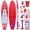 Red, variant on AEORPEW 34'' Wide Inflatable Paddle Board for Women with Premium Paddle Boards Accessories, Adj SUP Paddle, 100L Backpack, Suitable for Versatile SUP Boards of All Skills Levels