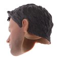 thumbnail image 4 of 1:6th Male Head Sculpt, Doll Head for , / 12 Inch Body DIY - Black, as described, 4 of 7