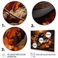 thumbnail image 3 of Designart "Cowboy Hat with Autumn Vibes II" People Framed Wall Art - Mid-Century Orange Cowboys Living Room Framed Canvas Art, 3 of 6