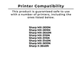 thumbnail image 3 of Zoomtoner Compatible with Sharp MX-36NTBA Laser Toner Cartridge - Regular Yield - Black, 3 of 4