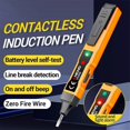 thumbnail image 2 of VD-806 Electrical Pen Sensitive Sound-light Alarm Self-test Contact-free AC Voltage Detector compati, 2 of 5