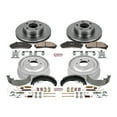 thumbnail image 3 of Power Stop Front and Rear Stock Replacement Drum and Shoe Kit KOE15004DK, 3 of 9