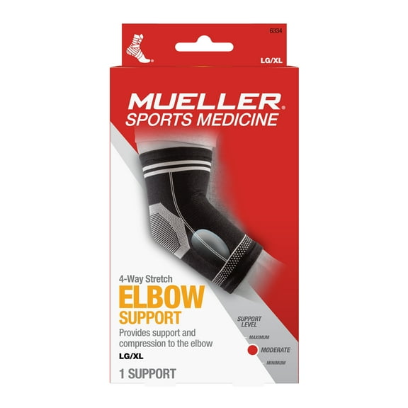 Mueller 4-Way Stretch Elbow Support-LG/XLG