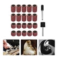 thumbnail image 3 of 22Pcs Sanding Ring With Rod Abrasive Rotary Tool Kit Sanding Drum Grinding Head Electric Drill Machine Grinding Sand Rin ,Compact and Lightweight Portable, 3 of 7