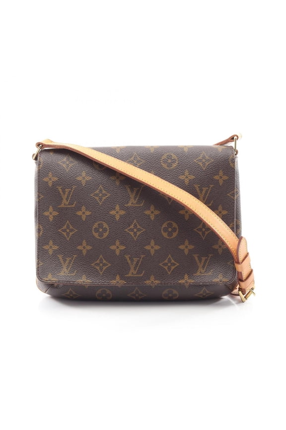 Pre-Owned Louis Vuitton Musette Tango Long Strap Monogram Shoulder Bag Handbag Coated Canvas...