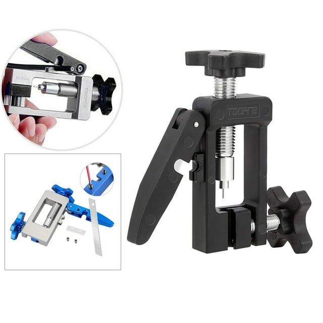 Aluminum Driver for Brake Hose Insert Hydraulic Hose Insert Installation Tool (Include Hose Cutter) - Nylon