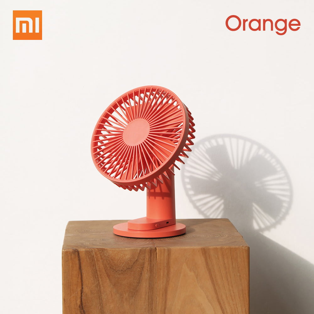 Xiaomi VH Mini Portable Handheld Fan USB Rechargeable Cooler with Holder Outdoor 