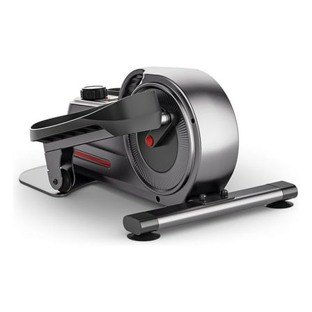 Under Desk Elliptical Elliptical Exercise Machine with LCD Display 8 Adjustable Speeds Quiet for Forward and Reverse Direction for Adult