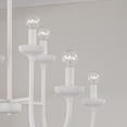 thumbnail image 4 of Capital Lighting 456181CE Mallory 8 Light 33" Wide Candle Style Chandelier - White, 4 of 6